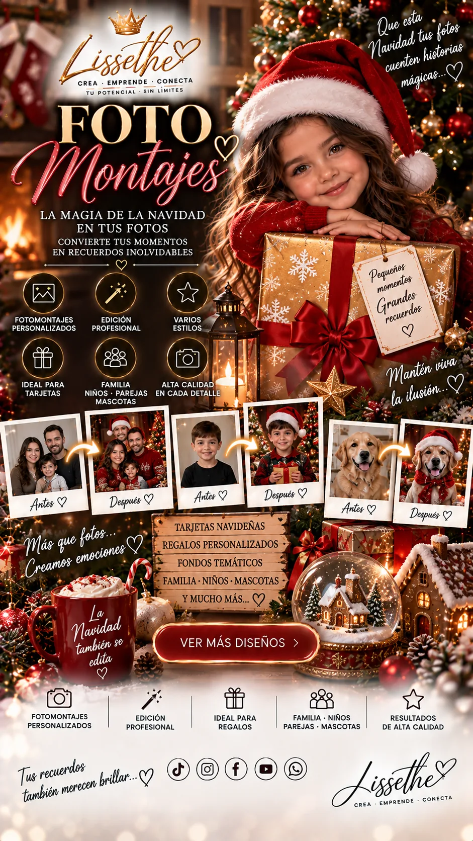 Fotomontaje Navidad
