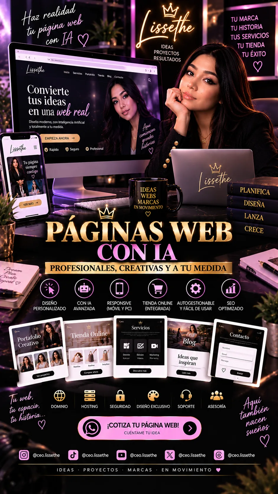 Página Web con IA