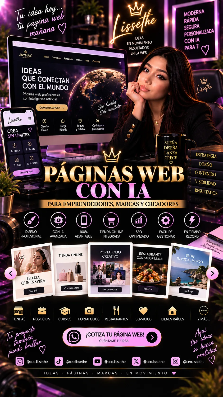 Web IA · Marcas y creadores